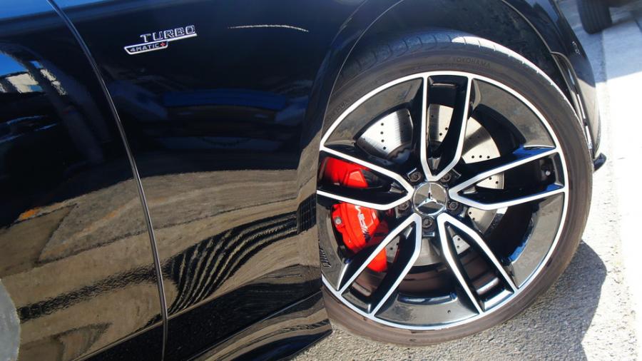 キャリパー塗装施工事例：ベンツCLS53AMG　キャリパー塗装COLOR:#001 Italian losso solid IMG9_2104_yDD5CO_sub6.jpg