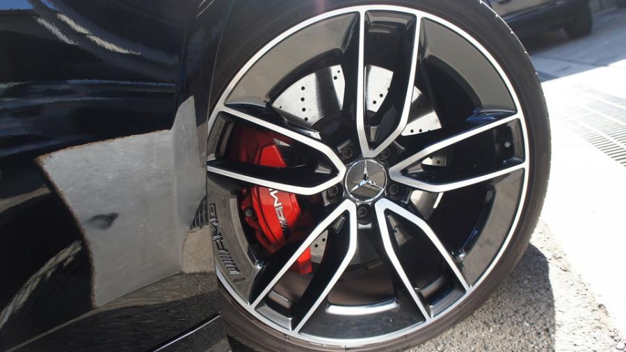 キャリパー塗装施工事例：ベンツCLS53AMG　キャリパー塗装COLOR:#001 Italian losso solid IMG9_2104_yDD5CO_sub8.jpg