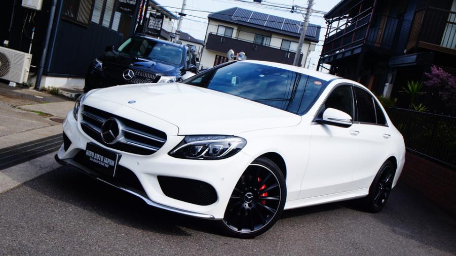 キャリパー塗装施工事例：ベンツCクラス　キャリパー塗装COLOR:#001 Italian losso solid IMG9_2131_7Ebxrc_sub6.jpg