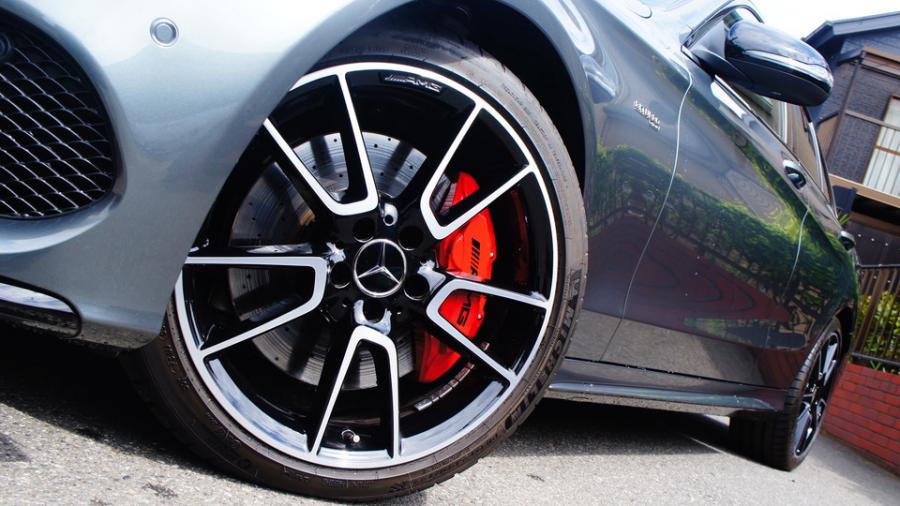 キャリパー塗装施工事例：ベンツC43AMG　キャリパー塗装　COLOR:#001 Italian losso solid IMG9_2136_CR3j1I_sub4.jpg