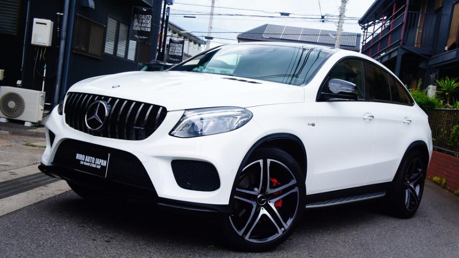 ベンツGLE43AMGクーペ　キャリパー塗装COLOR:#001 Italian losso solid