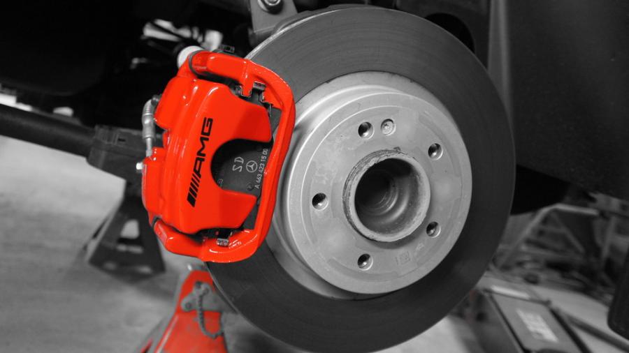 キャリパー塗装施工事例：ベンツG350d　キャリパー塗装COLOR:#001 Italian losso solid IMG9_2182_xT9REU_sub2.jpg