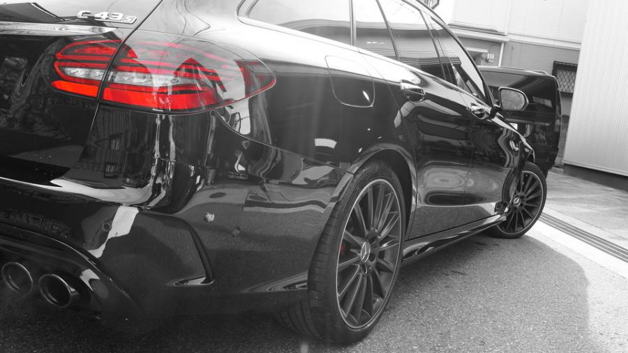 キャリパー塗装施工事例：ベンツC43AMG　キャリパー塗装COLOR:#001 Italian losso solid IMG9_2223_xLiJON_sub5.jpg