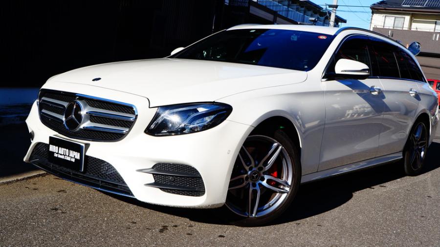 ベンツE220d　キャリパー塗装COLOR:#001 Italian losso solid