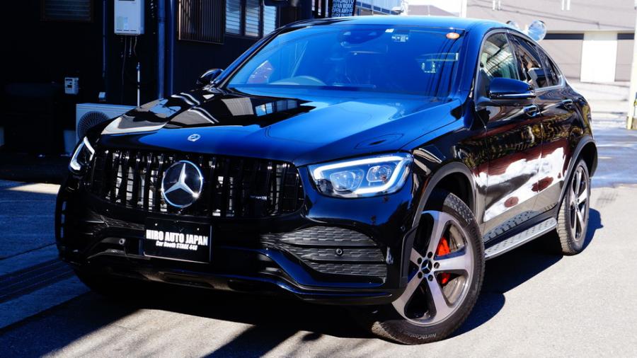 ベンツGLCクーペ　キャリパー塗装COLOR:#001 Italian losso solid