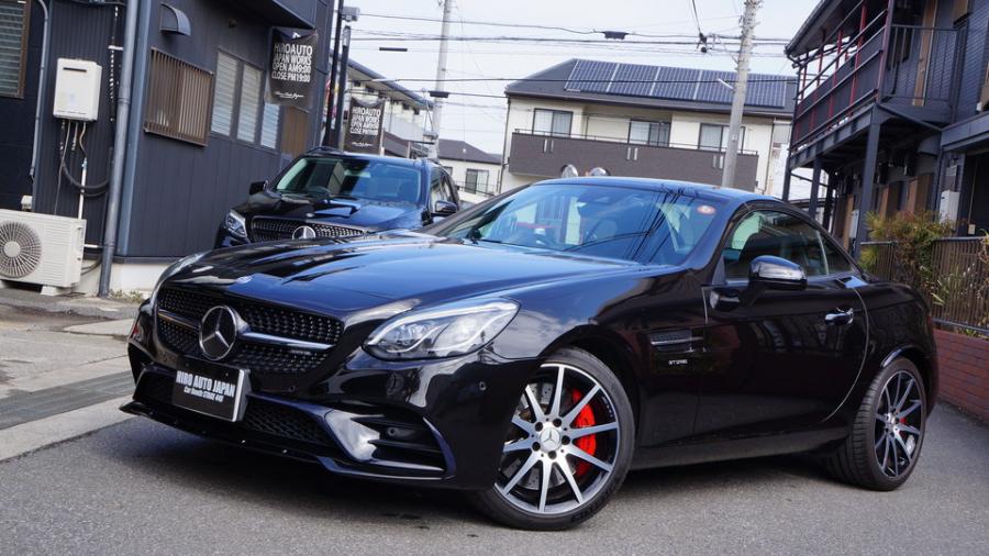 ベンツSLC　キャリパー塗装　COLOR:#001 Italian losso solid