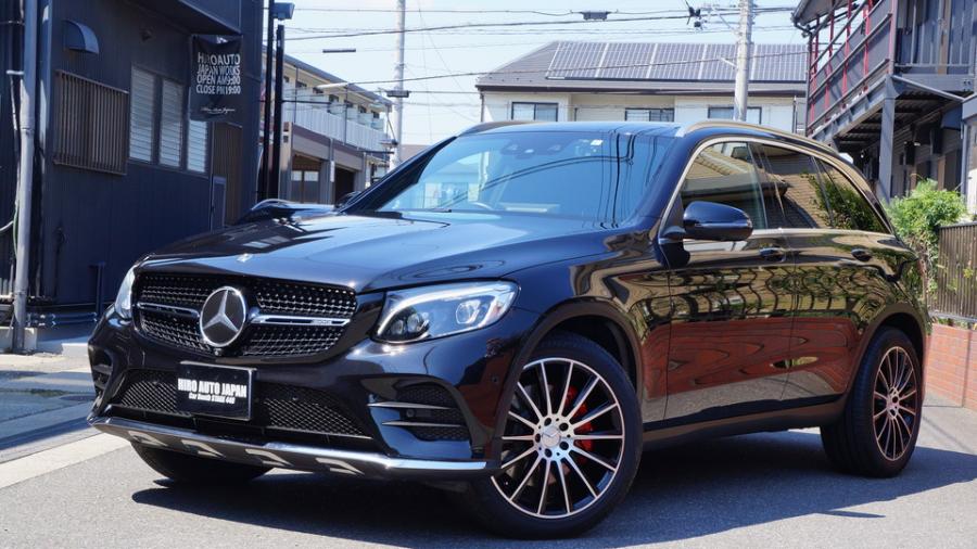 ベンツGLC43AMG　キャリパー塗装COLOR:#001 Italian losso solid