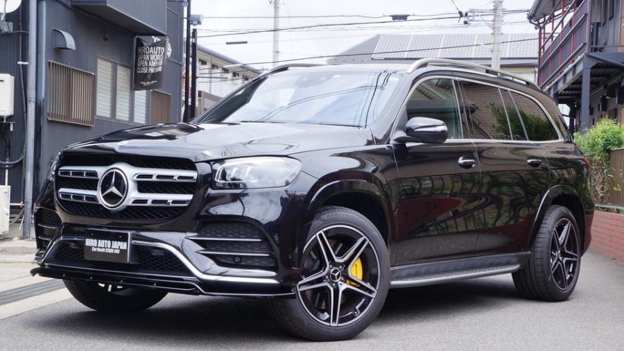 ベンツGLS400ｄ　キャリパー塗装ＣＯＬＯＲ：#002 giallo modena