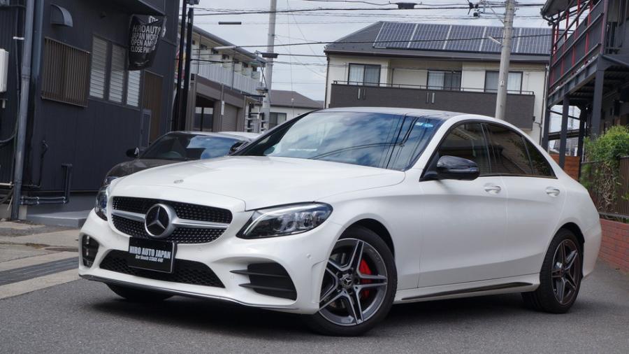 ベンツCクラスW205　キャリパー塗装COLOR:#001 Italian losso solid