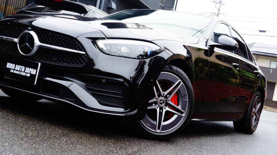 キャリパー塗装施工事例：ベンツC220d　キャリパー塗装COLOR:#001 Italian losso solid IMG9_2336_LuqrDq_sub2.jpg