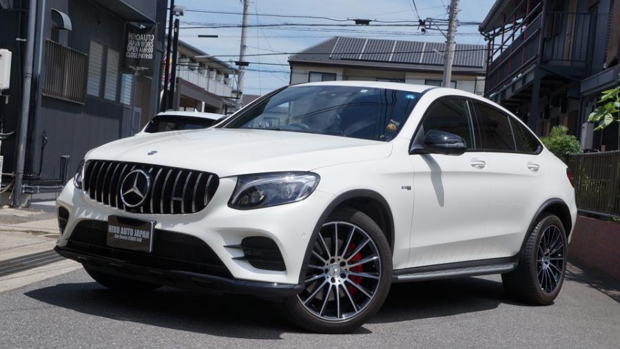 ベンツGLC43AMG　キャリパー塗装COLOR:#001 Italian losso solid