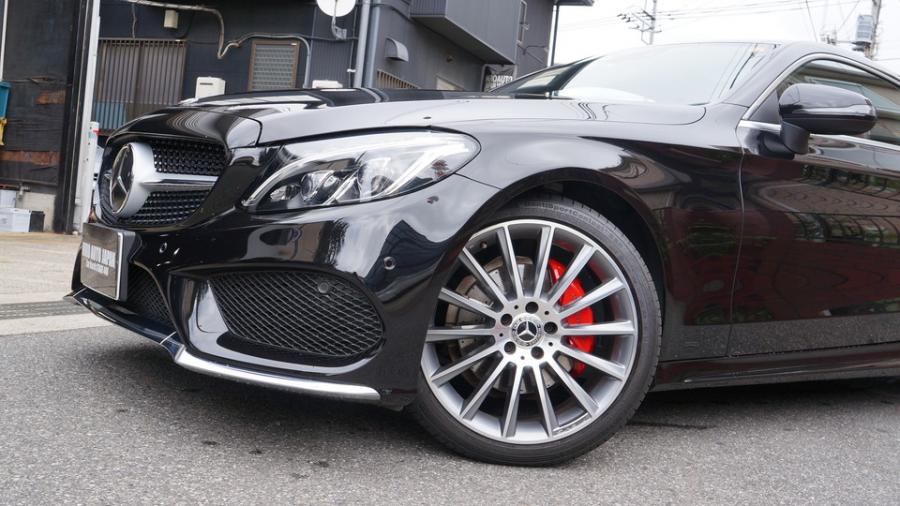 キャリパー塗装施工事例：ベンツCクラスクーペ　キャリパー塗装COLOR:#001 Italian losso solid IMG9_2353_IczoUH_sub5.jpg