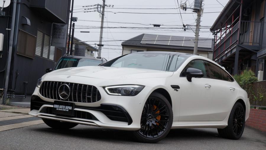 ベンツGT53　キャリパー塗装COLOR:#021 california sunshinne yellow