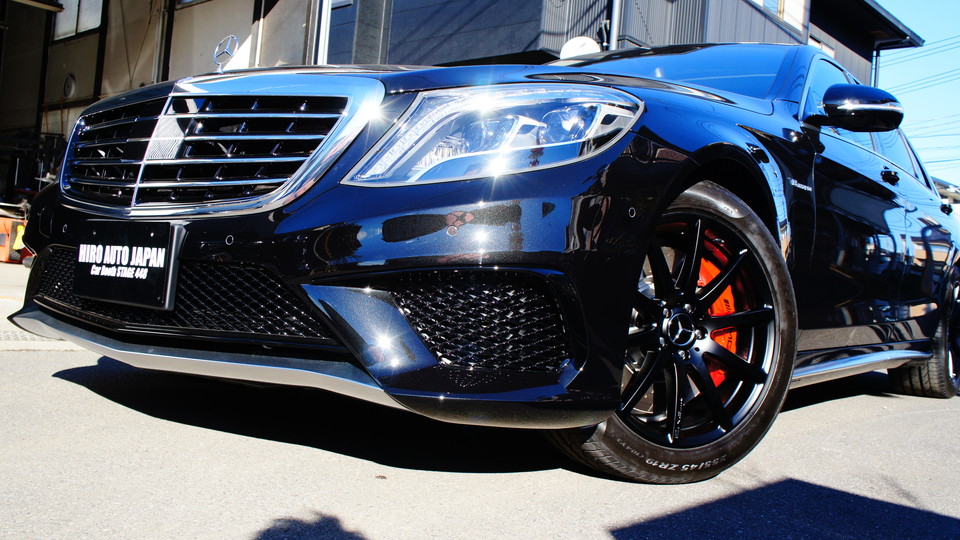 キャリパー塗装施工事例：ベンツBenz-S63AMG　塗装色：	#001 Italian losso solid IMG9_615_iWC9wx_sub7.jpg