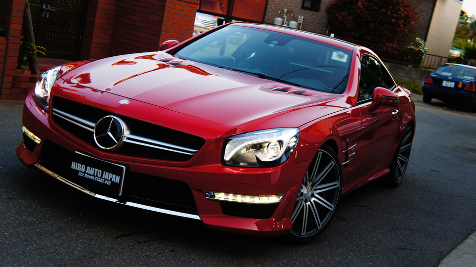 キャリパー塗装施工事例：ベンツBenz R231SL350純正キャリパー塗装　カラー：#001 Italian losso solid IMG9_678_BG19Qk_sub11.jpg