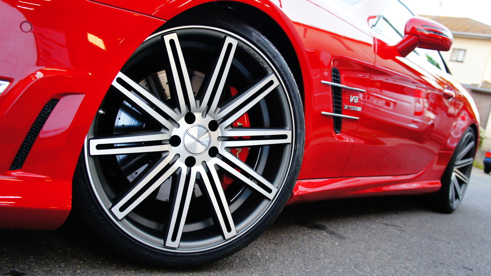 キャリパー塗装施工事例：ベンツBenz R231SL350純正キャリパー塗装　カラー：#001 Italian losso solid IMG9_678_BG19Qk_sub4.jpg