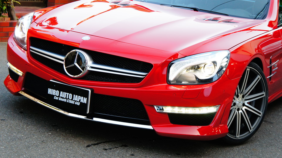 キャリパー塗装施工事例：ベンツBenz R231SL350純正キャリパー塗装　カラー：#001 Italian losso solid IMG9_678_BG19Qk_sub6.jpg