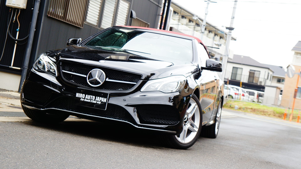 キャリパー塗装施工事例：ベンツE250カブリオレ純正キャリパー塗装　カラー：#010 premiun rouge candy red IMG9_759_wBedlm_sub5.jpg