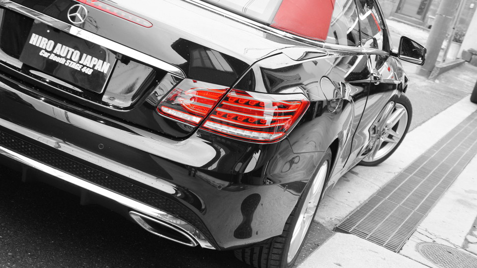 キャリパー塗装施工事例：ベンツE250カブリオレ純正キャリパー塗装　カラー：#010 premiun rouge candy red IMG9_759_wBedlm_sub6.jpg