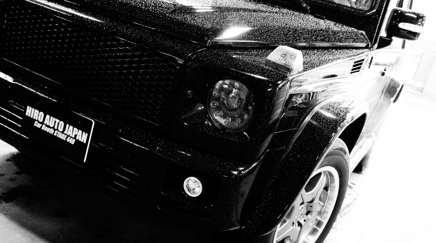 Mercedes-Benz AMG G55 Cabrioletキャリパー塗装＆LOGO★COLOR:giallo modena #002