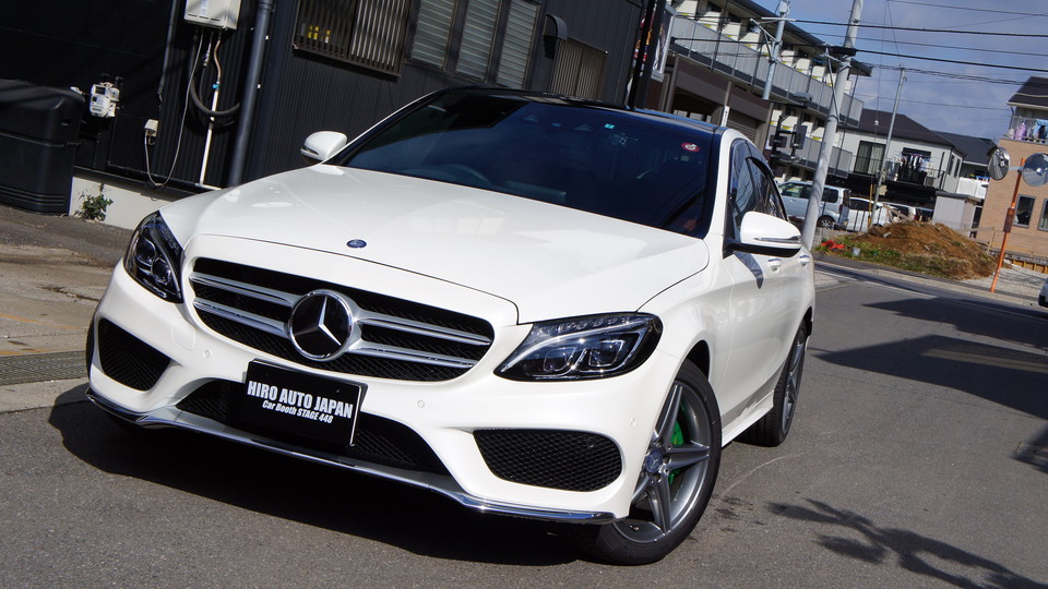 キャリパー塗装施工事例：ベンツＷ205Ｃクラス純正キャリパー塗装　ＣＯＬＯＲ：#1104ETERNITY NATURE FREKE GREEN IMG9_957_fOyRRX_sub2.jpg