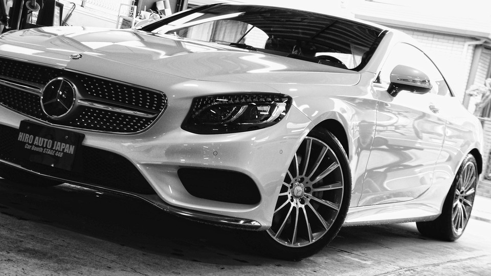 キャリパー塗装施工事例：ベンツＣ217Ｓクラスクーペ純正キャリパー塗装　ＣＯＬＯＲ：#001 Italian losso solid IMG9_993_KLToN6_sub7.jpg